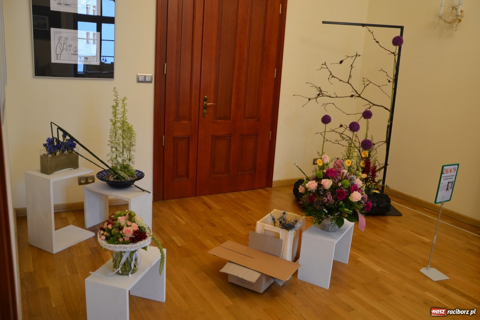 Zdjęcie w galerii na portalu naszraciborz.pl: Tomasz Paszczyński z Raciborza zwycięża w III Krajowych Mistrzostwach Florystycznych Regionu Śląsko-Opolskiego wiadomości z regionu