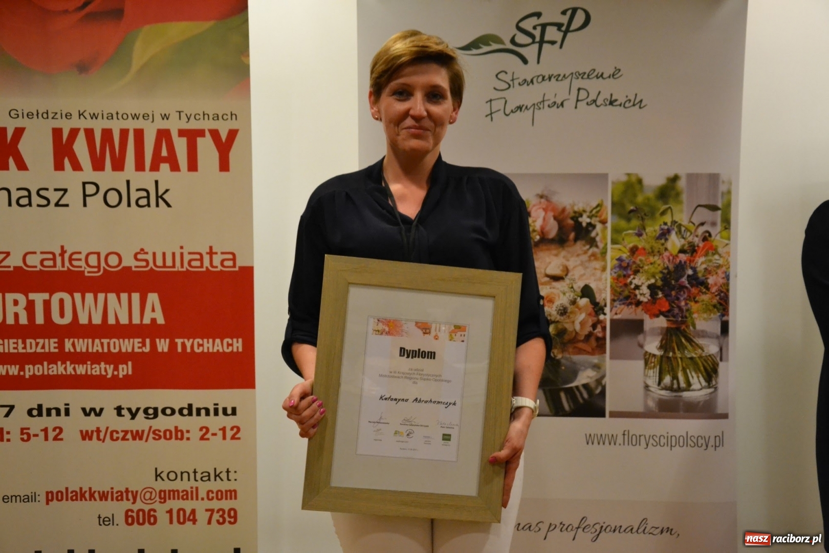 Zdjęcie w galerii na portalu naszraciborz.pl: Tomasz Paszczyński z Raciborza zwycięża w III Krajowych Mistrzostwach Florystycznych Regionu Śląsko-Opolskiego wiadomości z regionu