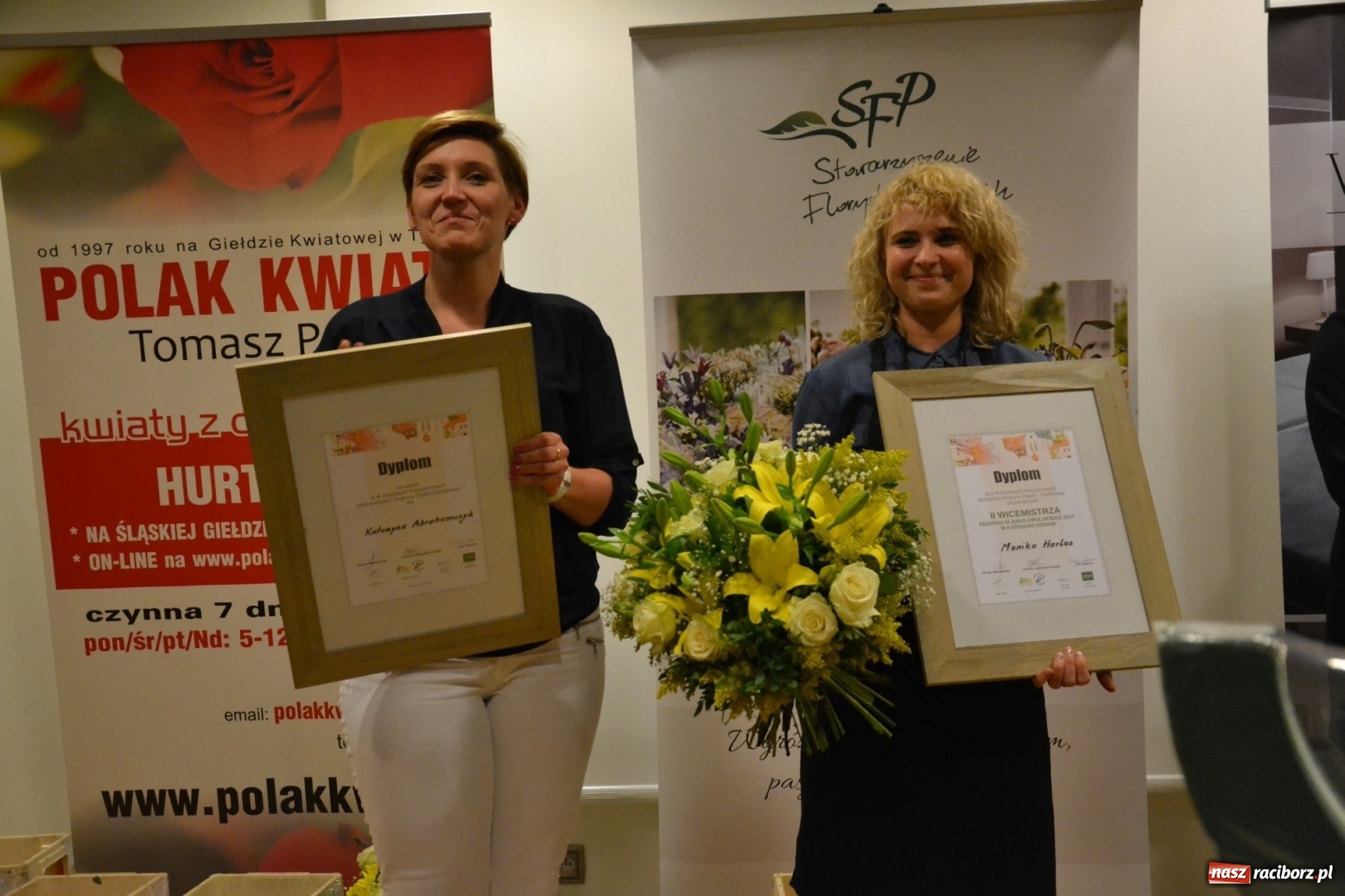 Zdjęcie w galerii na portalu naszraciborz.pl: Tomasz Paszczyński z Raciborza zwycięża w III Krajowych Mistrzostwach Florystycznych Regionu Śląsko-Opolskiego wiadomości z regionu