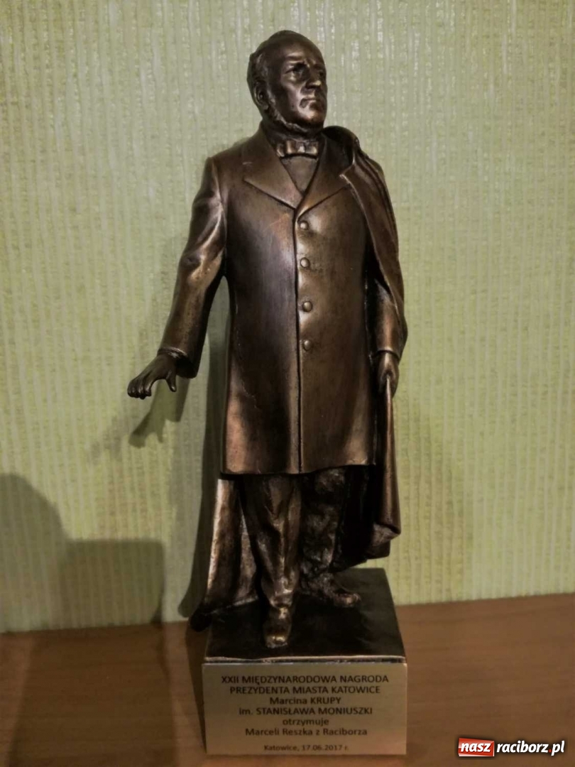 Zdjęcie w galerii na portalu naszraciborz.pl: Marceli Reszka laureatem XXII Międzynarodowej Nagrody Prezydenta Katowic im. Stanisława Moniuszki  wiadomości z regionu