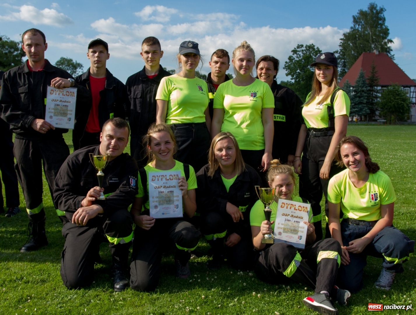 Zdjęcie w galerii na portalu naszraciborz.pl: Modzurów mistrzem gminy Rudnik w zawodach sportowo-pożarniczych wiadomości z regionu