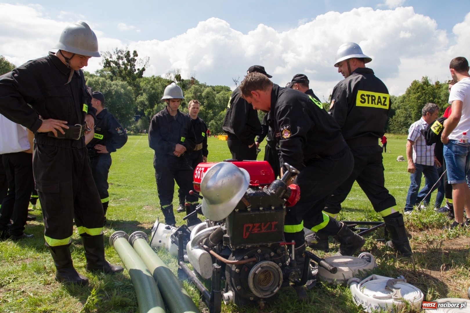 Zdjęcie w galerii na portalu naszraciborz.pl: Modzurów mistrzem gminy Rudnik w zawodach sportowo-pożarniczych wiadomości z regionu