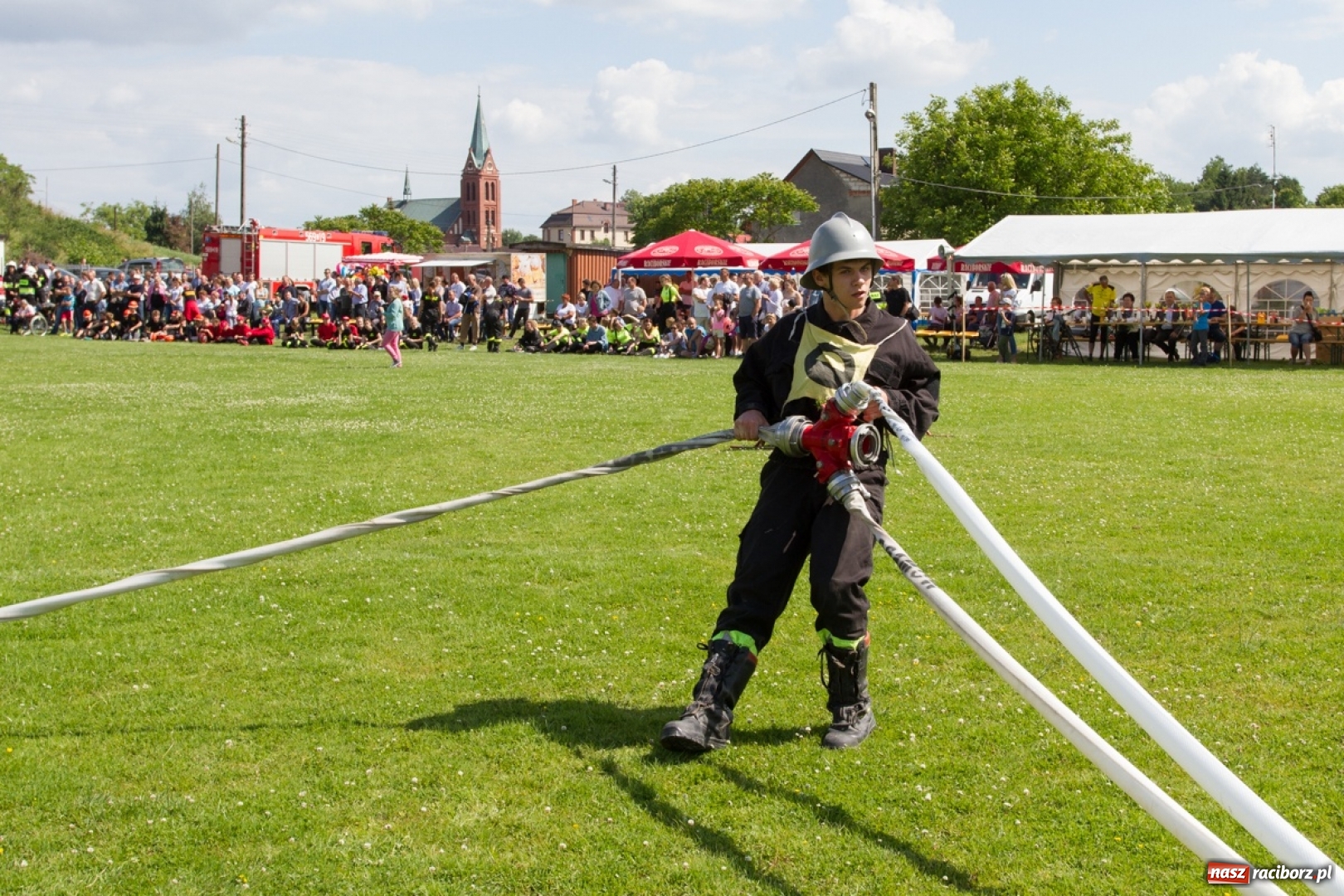 Zdjęcie w galerii na portalu naszraciborz.pl: Modzurów mistrzem gminy Rudnik w zawodach sportowo-pożarniczych wiadomości z regionu