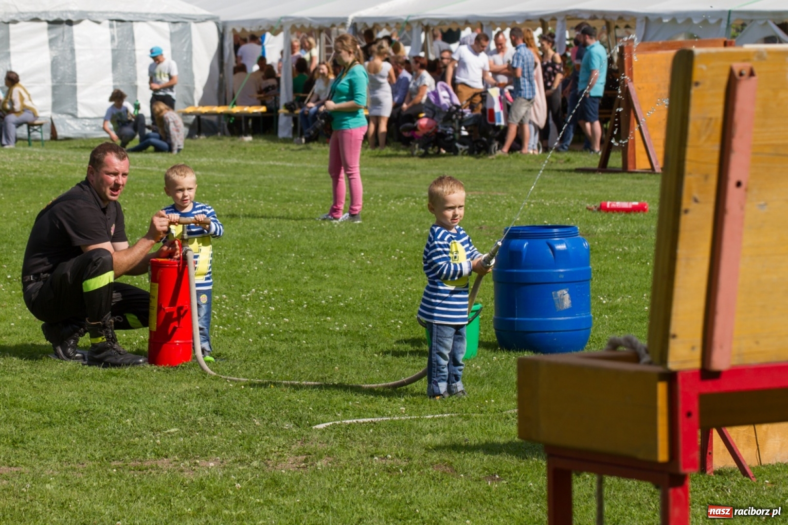 Zdjęcie w galerii na portalu naszraciborz.pl: Modzurów mistrzem gminy Rudnik w zawodach sportowo-pożarniczych wiadomości z regionu