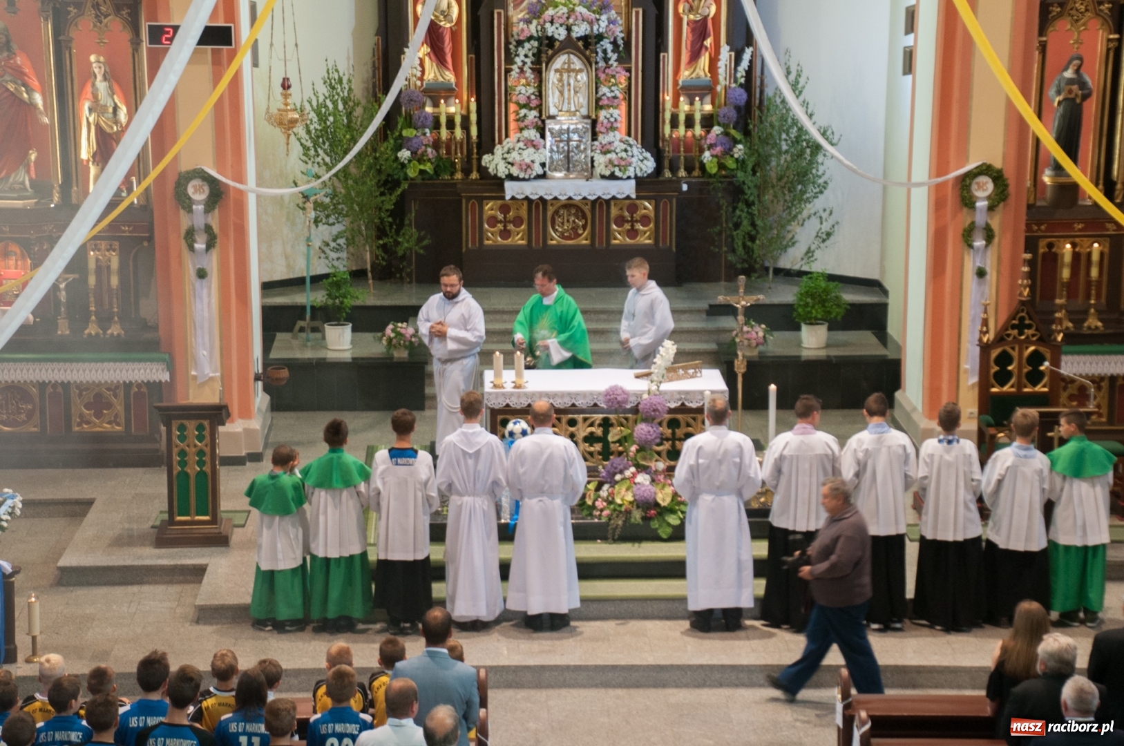 Zdjęcie w galerii na portalu naszraciborz.pl: LKS 07 Markowice ma nowy sztandar. Trzeci dzień obchodów 110 lat klubu wiadomości z regionu