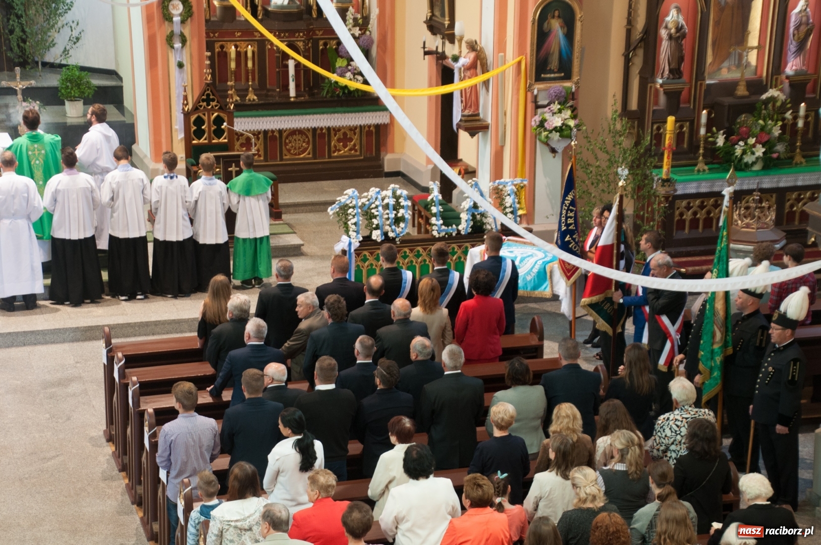 Zdjęcie w galerii na portalu naszraciborz.pl: LKS 07 Markowice ma nowy sztandar. Trzeci dzień obchodów 110 lat klubu wiadomości z regionu