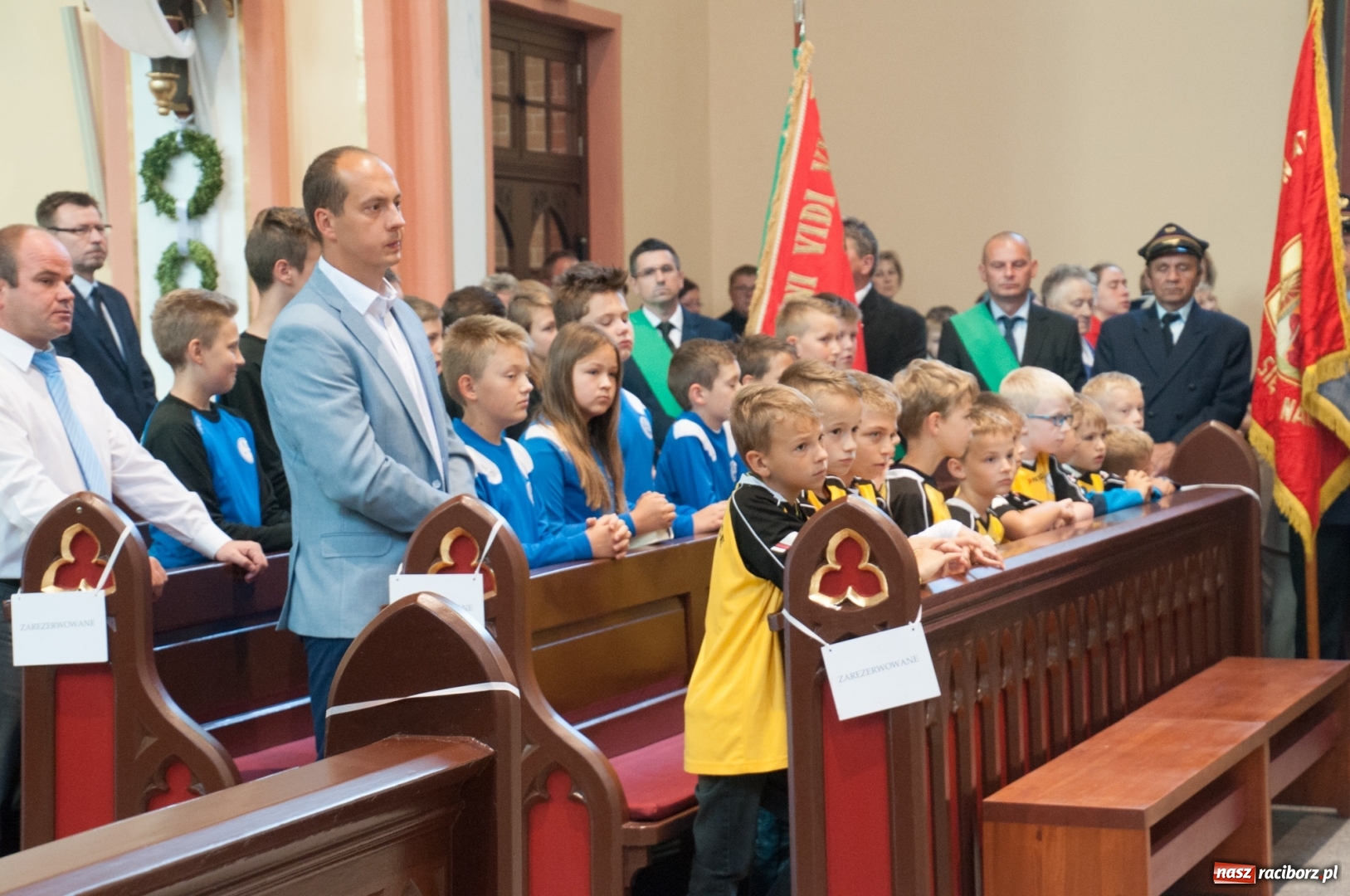 Zdjęcie w galerii na portalu naszraciborz.pl: LKS 07 Markowice ma nowy sztandar. Trzeci dzień obchodów 110 lat klubu wiadomości z regionu