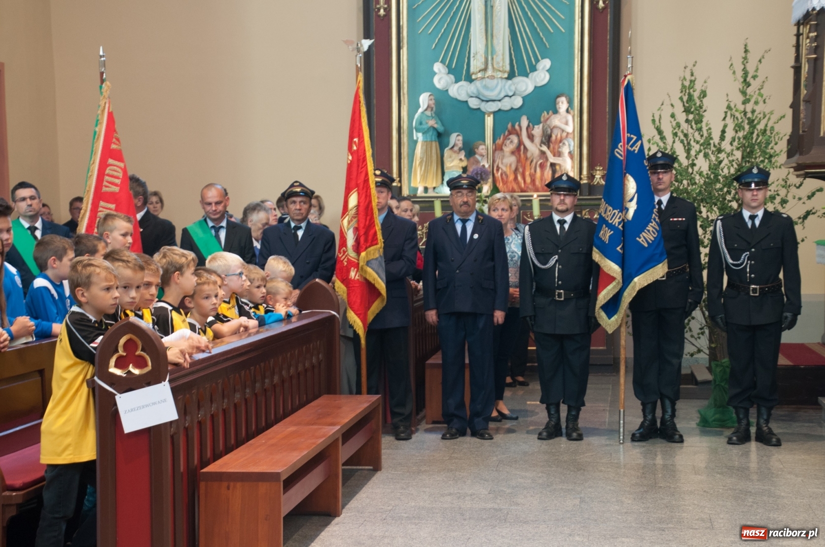 Zdjęcie w galerii na portalu naszraciborz.pl: LKS 07 Markowice ma nowy sztandar. Trzeci dzień obchodów 110 lat klubu wiadomości z regionu