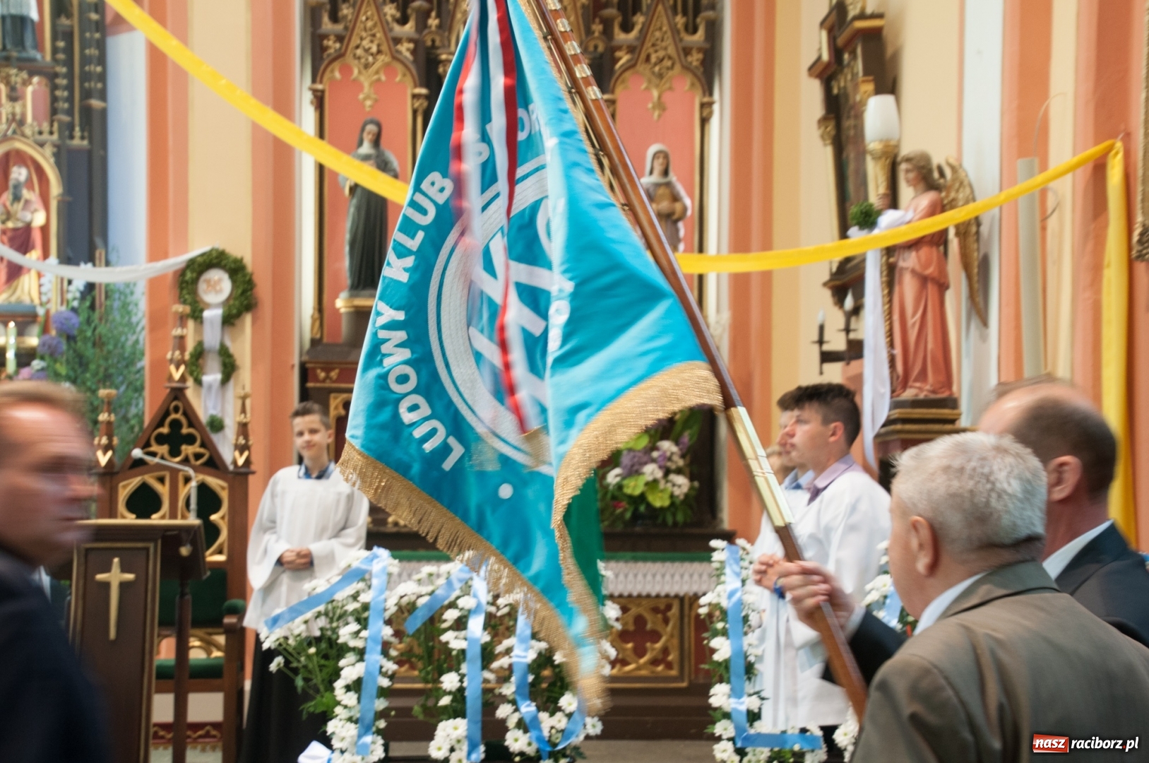 Zdjęcie w galerii na portalu naszraciborz.pl: LKS 07 Markowice ma nowy sztandar. Trzeci dzień obchodów 110 lat klubu wiadomości z regionu