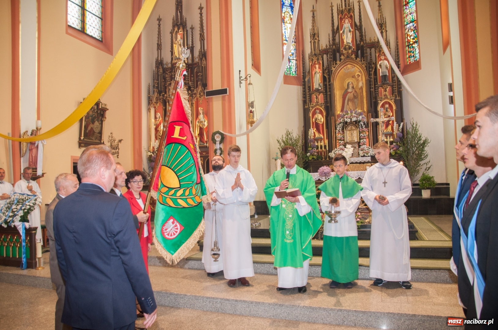 Zdjęcie w galerii na portalu naszraciborz.pl: LKS 07 Markowice ma nowy sztandar. Trzeci dzień obchodów 110 lat klubu wiadomości z regionu