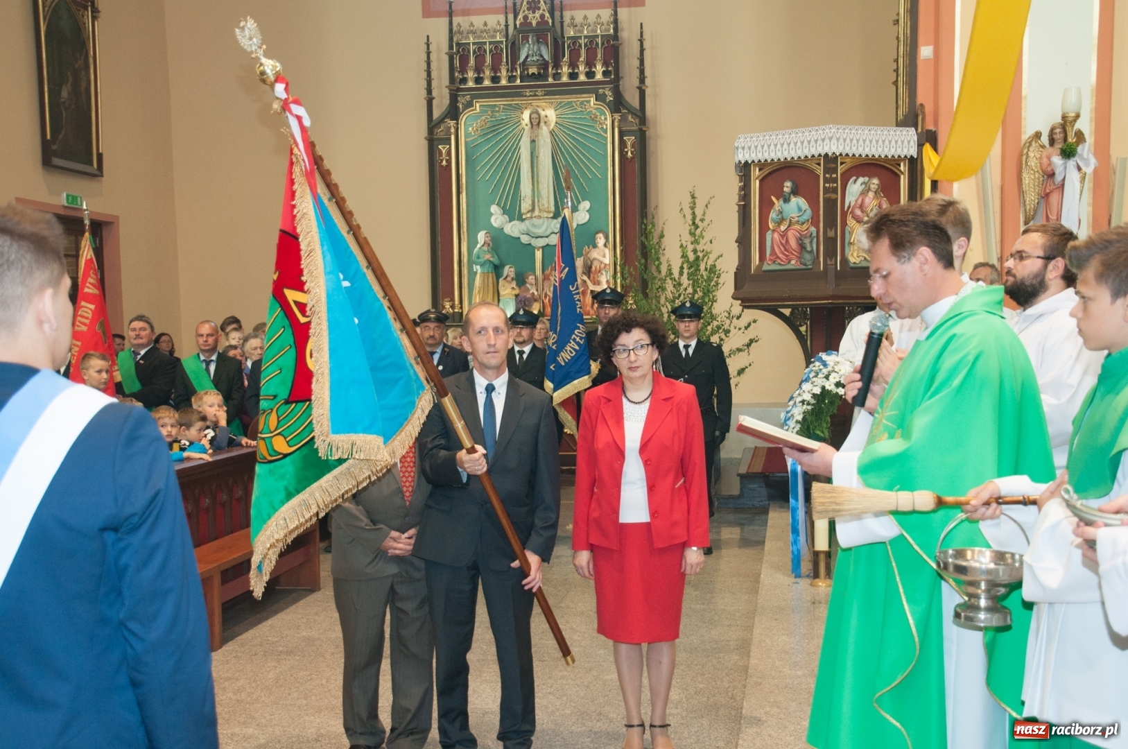 Zdjęcie w galerii na portalu naszraciborz.pl: LKS 07 Markowice ma nowy sztandar. Trzeci dzień obchodów 110 lat klubu wiadomości z regionu