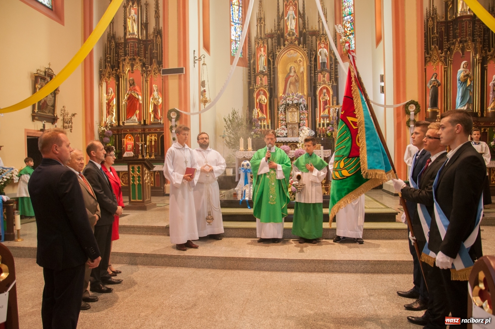 Zdjęcie w galerii na portalu naszraciborz.pl: LKS 07 Markowice ma nowy sztandar. Trzeci dzień obchodów 110 lat klubu wiadomości z regionu