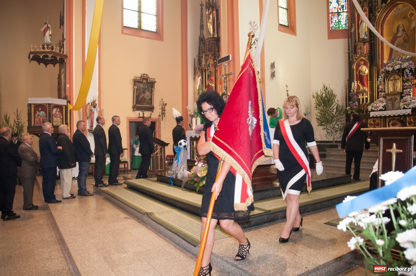 Zdjęcie w galerii na portalu naszraciborz.pl: LKS 07 Markowice ma nowy sztandar. Trzeci dzień obchodów 110 lat klubu wiadomości z regionu