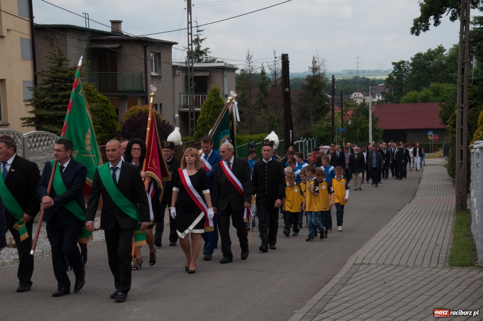 Zdjęcie w galerii na portalu naszraciborz.pl: LKS 07 Markowice ma nowy sztandar. Trzeci dzień obchodów 110 lat klubu wiadomości z regionu