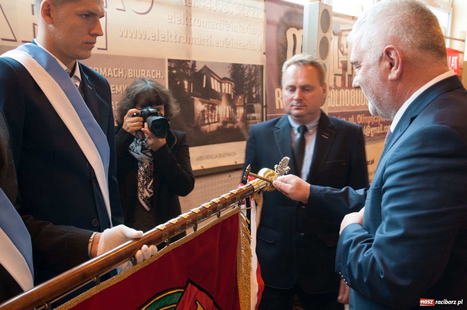 Zdjęcie w galerii na portalu naszraciborz.pl: LKS 07 Markowice ma nowy sztandar. Trzeci dzień obchodów 110 lat klubu wiadomości z regionu