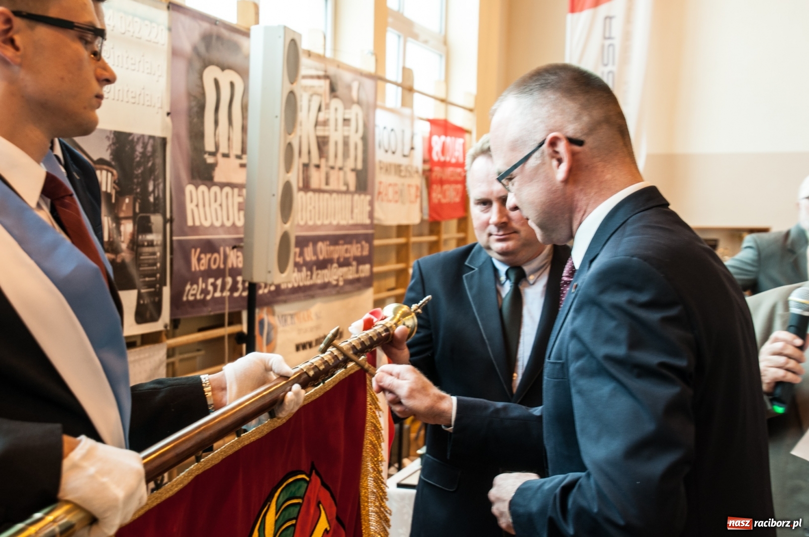 Zdjęcie w galerii na portalu naszraciborz.pl: LKS 07 Markowice ma nowy sztandar. Trzeci dzień obchodów 110 lat klubu wiadomości z regionu