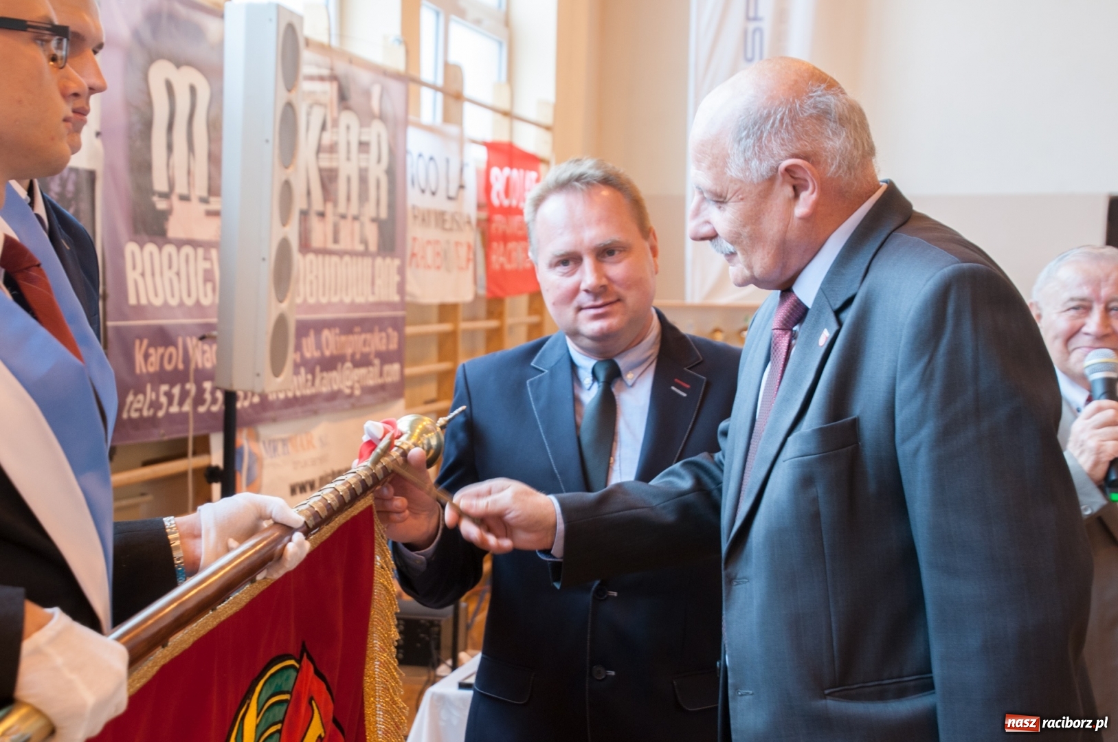 Zdjęcie w galerii na portalu naszraciborz.pl: LKS 07 Markowice ma nowy sztandar. Trzeci dzień obchodów 110 lat klubu wiadomości z regionu