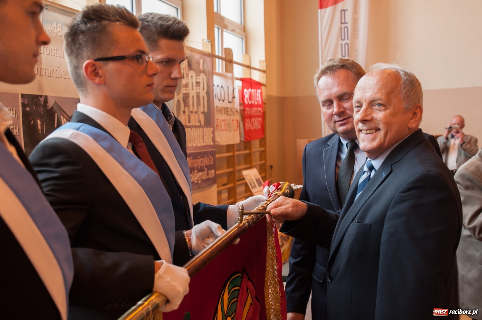 Zdjęcie w galerii na portalu naszraciborz.pl: LKS 07 Markowice ma nowy sztandar. Trzeci dzień obchodów 110 lat klubu wiadomości z regionu