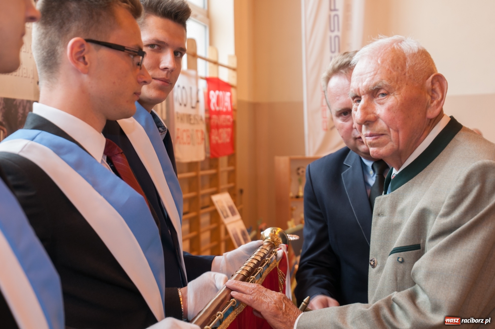 Zdjęcie w galerii na portalu naszraciborz.pl: LKS 07 Markowice ma nowy sztandar. Trzeci dzień obchodów 110 lat klubu wiadomości z regionu