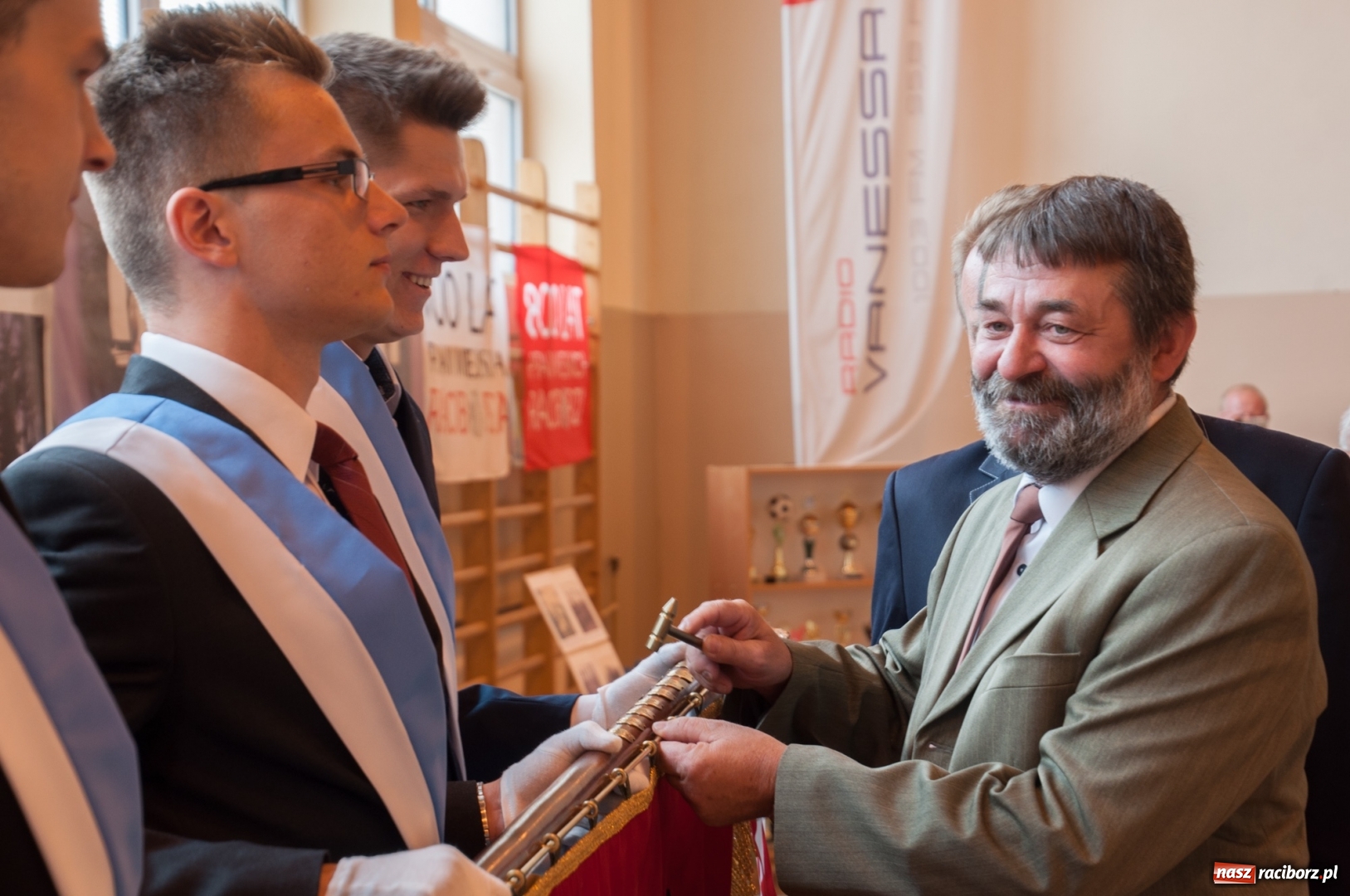 Zdjęcie w galerii na portalu naszraciborz.pl: LKS 07 Markowice ma nowy sztandar. Trzeci dzień obchodów 110 lat klubu wiadomości z regionu