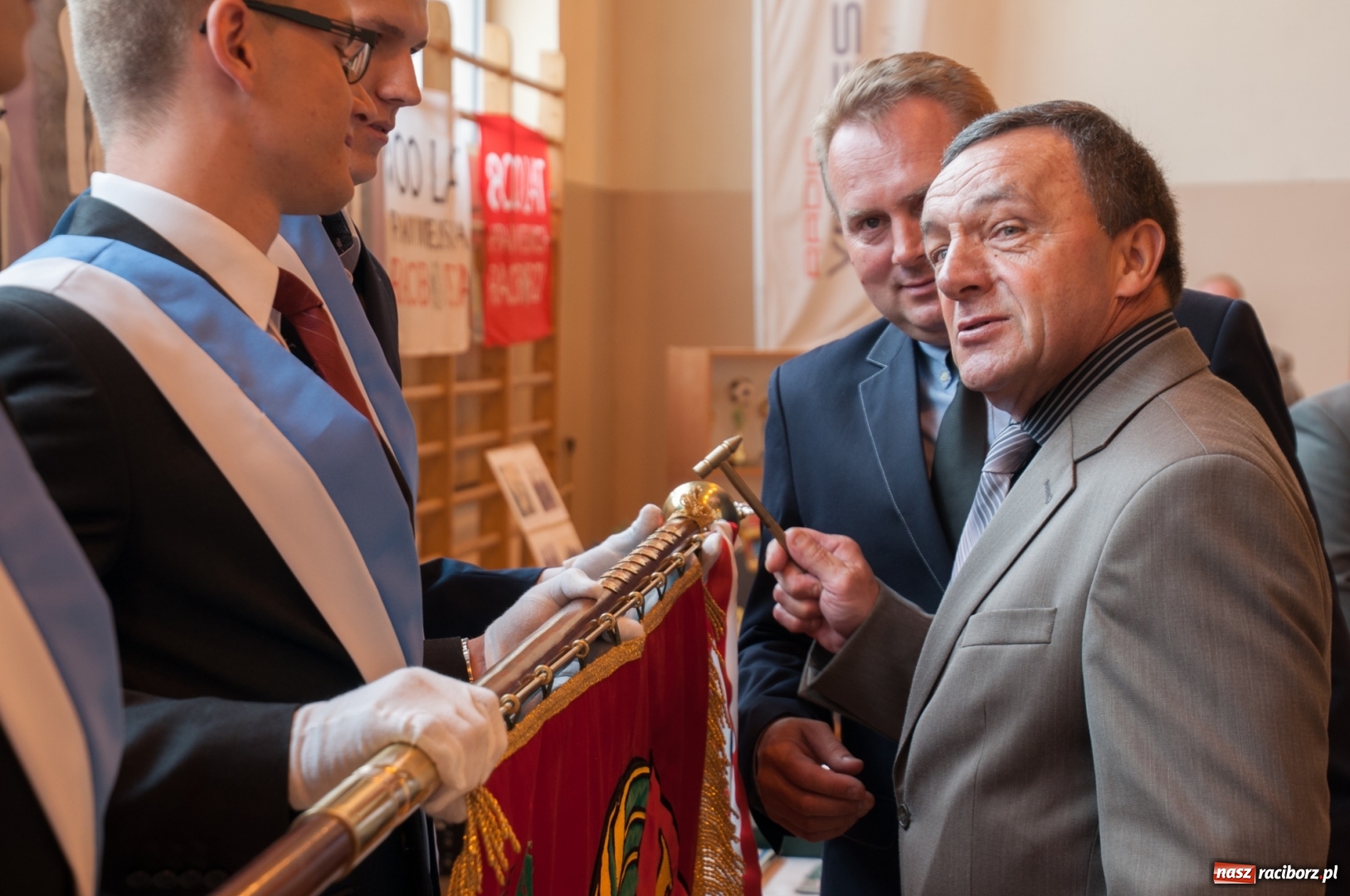 Zdjęcie w galerii na portalu naszraciborz.pl: LKS 07 Markowice ma nowy sztandar. Trzeci dzień obchodów 110 lat klubu wiadomości z regionu