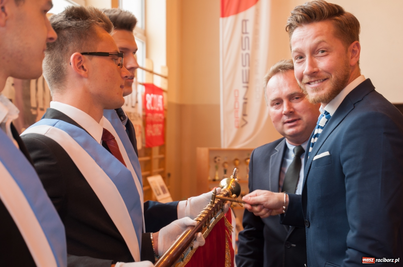 Zdjęcie w galerii na portalu naszraciborz.pl: LKS 07 Markowice ma nowy sztandar. Trzeci dzień obchodów 110 lat klubu wiadomości z regionu