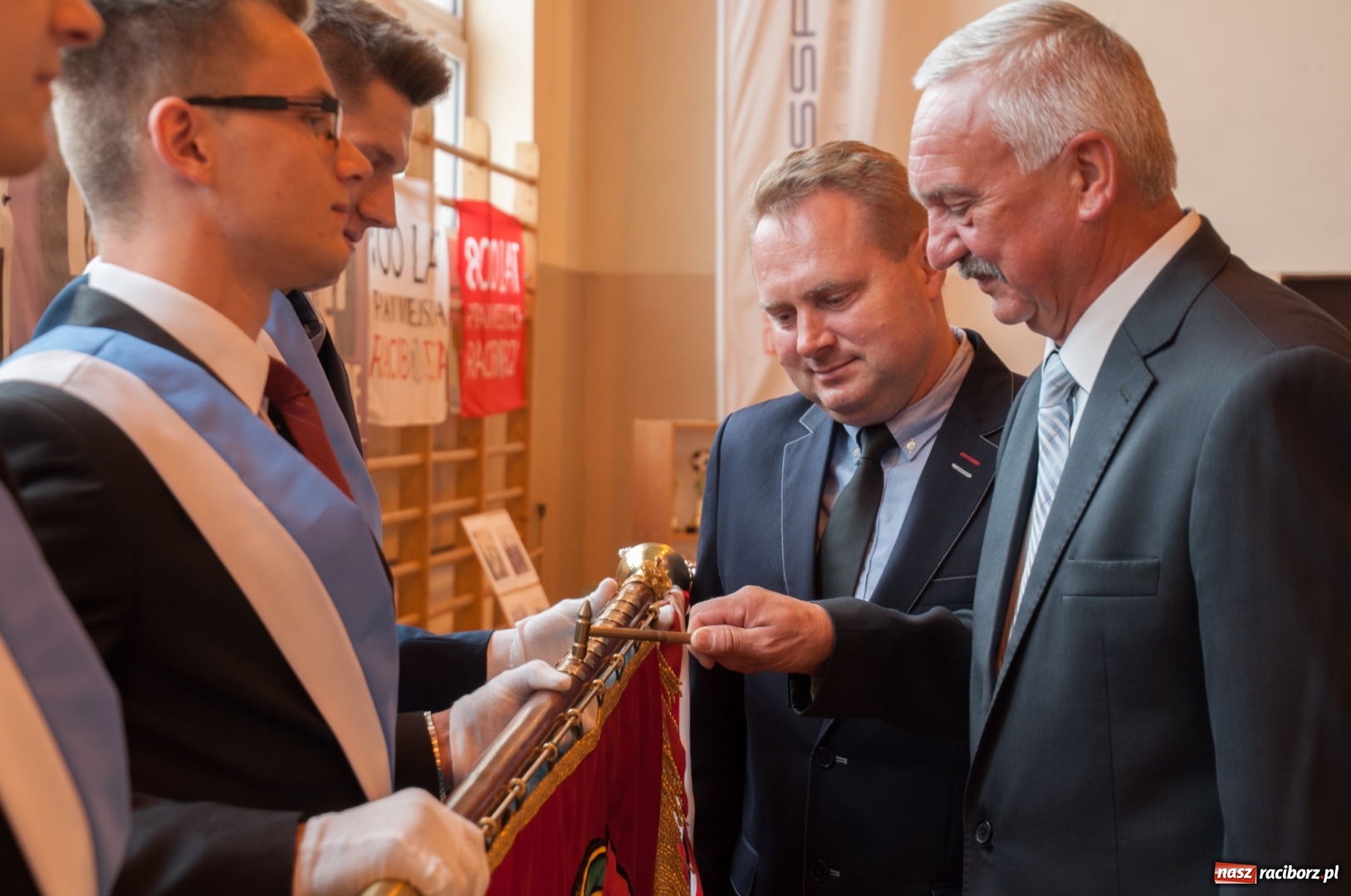 Zdjęcie w galerii na portalu naszraciborz.pl: LKS 07 Markowice ma nowy sztandar. Trzeci dzień obchodów 110 lat klubu wiadomości z regionu