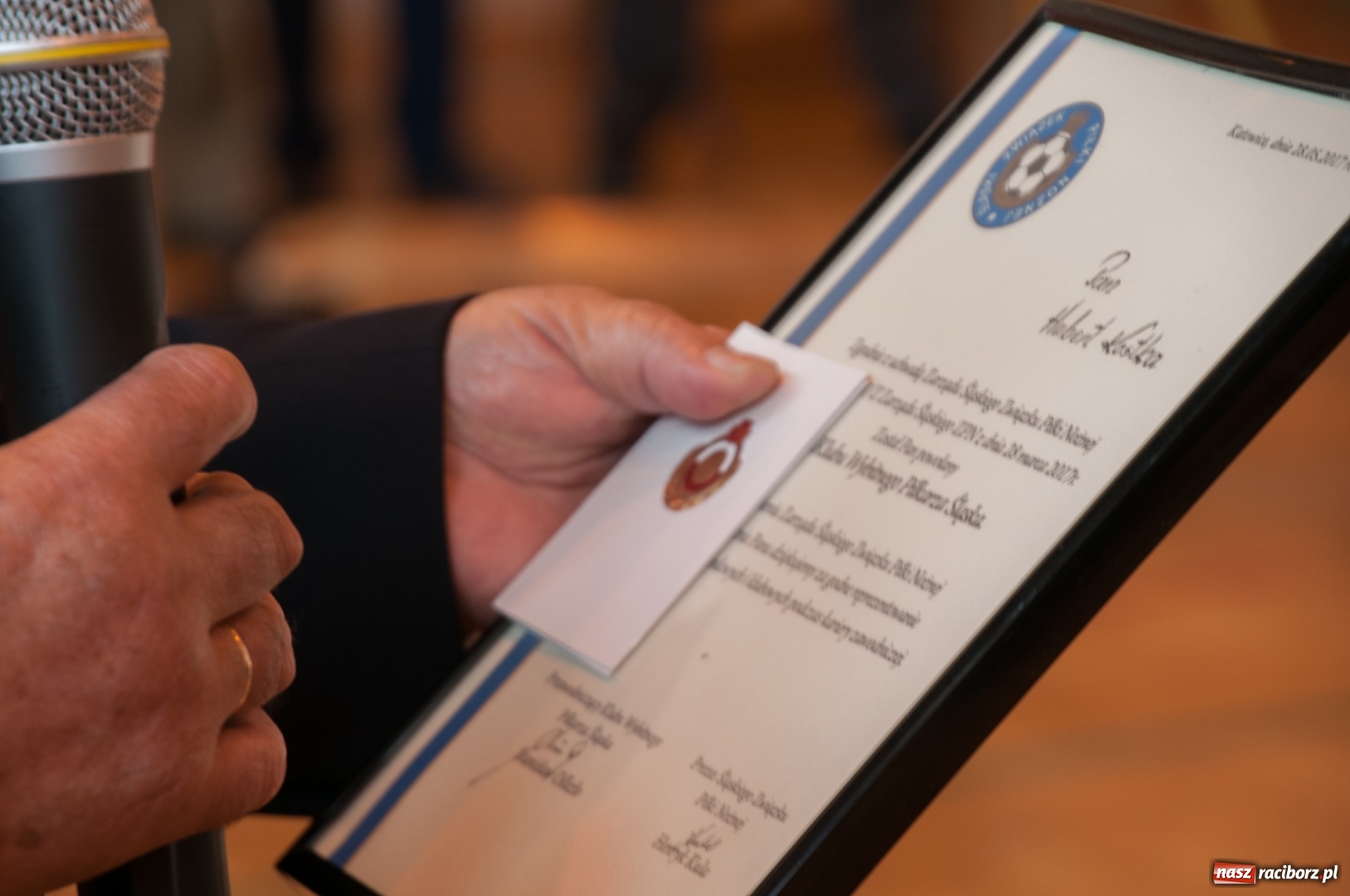 Zdjęcie w galerii na portalu naszraciborz.pl: LKS 07 Markowice ma nowy sztandar. Trzeci dzień obchodów 110 lat klubu wiadomości z regionu