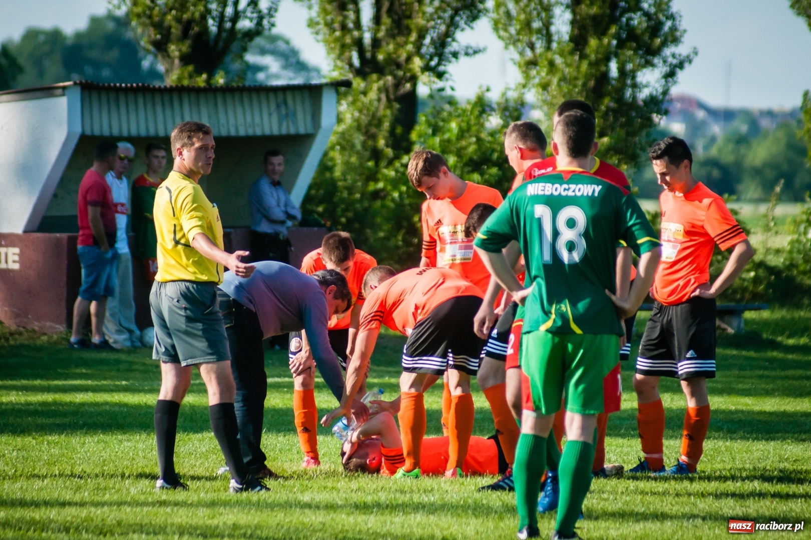 Zdjęcie w galerii na portalu naszraciborz.pl: B klasa: Przebudzenie Odry, pożegnanie Wojnowic wiadomości z regionu