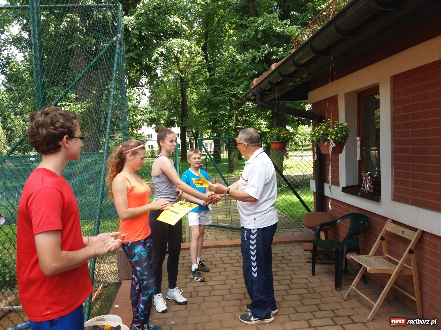 Zdjęcie w galerii na portalu naszraciborz.pl: Turniej tenisowy o Puchar Prezesa TKKF Rafako wiadomości z regionu