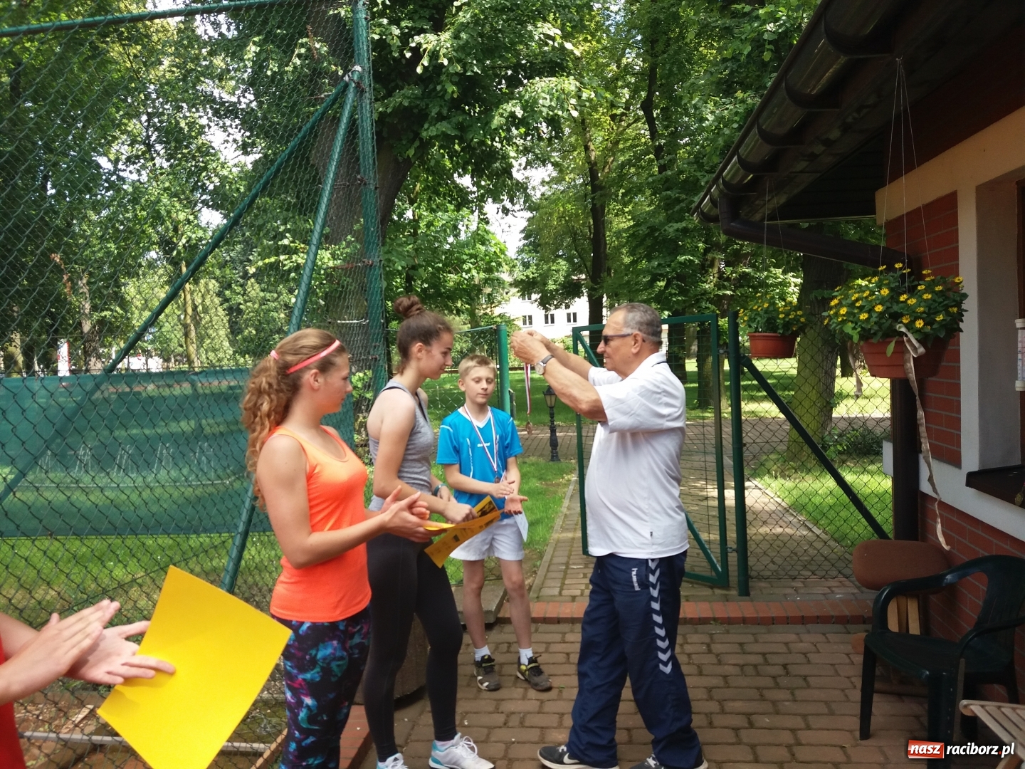 Zdjęcie w galerii na portalu naszraciborz.pl: Turniej tenisowy o Puchar Prezesa TKKF Rafako wiadomości z regionu