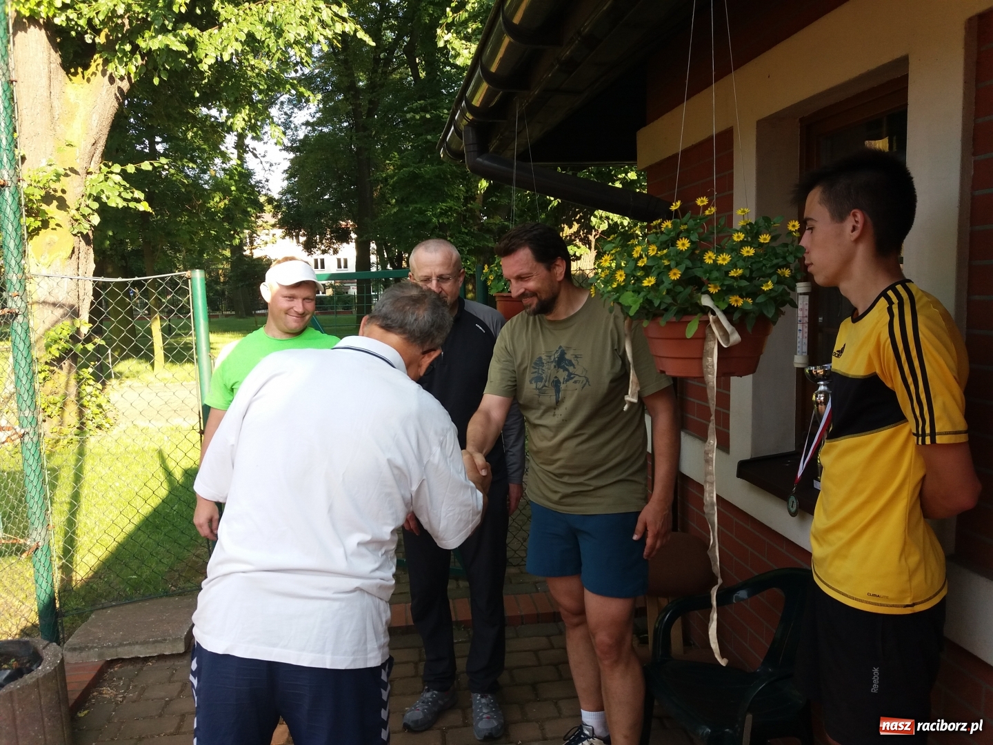 Zdjęcie w galerii na portalu naszraciborz.pl: Turniej tenisowy o Puchar Prezesa TKKF Rafako wiadomości z regionu