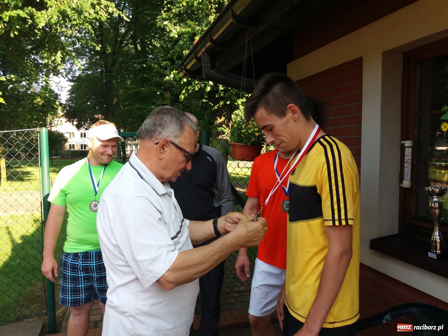 Zdjęcie w galerii na portalu naszraciborz.pl: Turniej tenisowy o Puchar Prezesa TKKF Rafako wiadomości z regionu