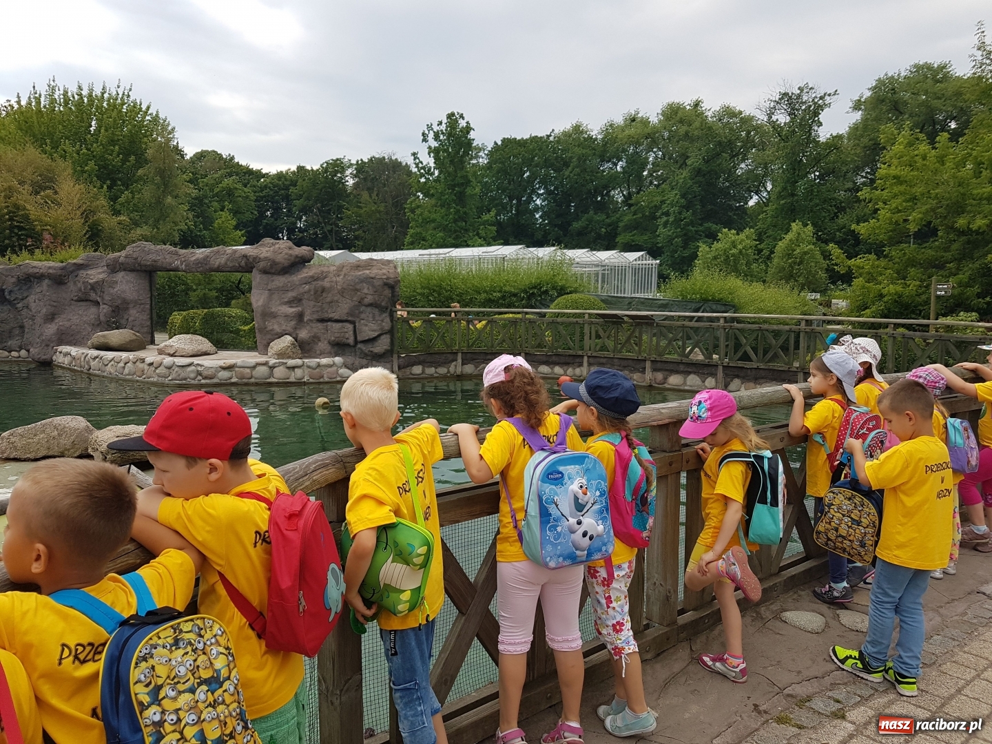 Zdjęcie w galerii na portalu naszraciborz.pl: Przedszkolaki z Nędzy na wycieczce w zoo w Opolu wiadomości z regionu