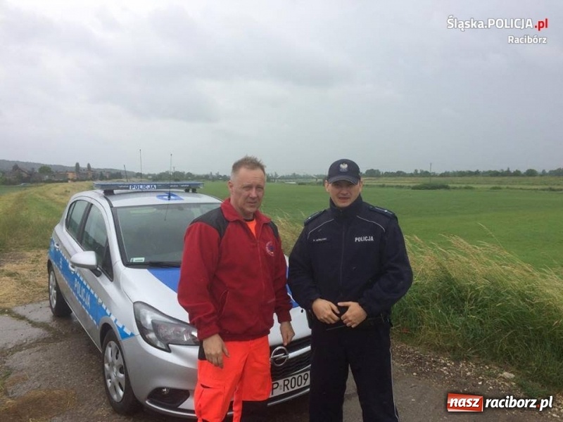 Zdjęcie w galerii na portalu naszraciborz.pl: Raciborscy dzielnicowi i ratownik WOPR kontrolowali zbiorniki wodne wiadomości z regionu