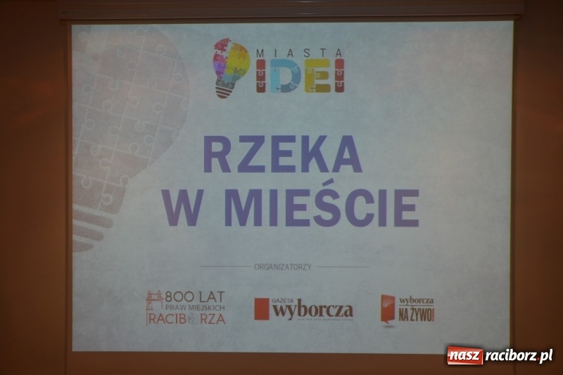 Zdjęcie w galerii na portalu naszraciborz.pl: Konferencja MIASTA IDEI – RACIBÓRZ. Na zamku dyskutowano o Odrze  wiadomości z regionu
