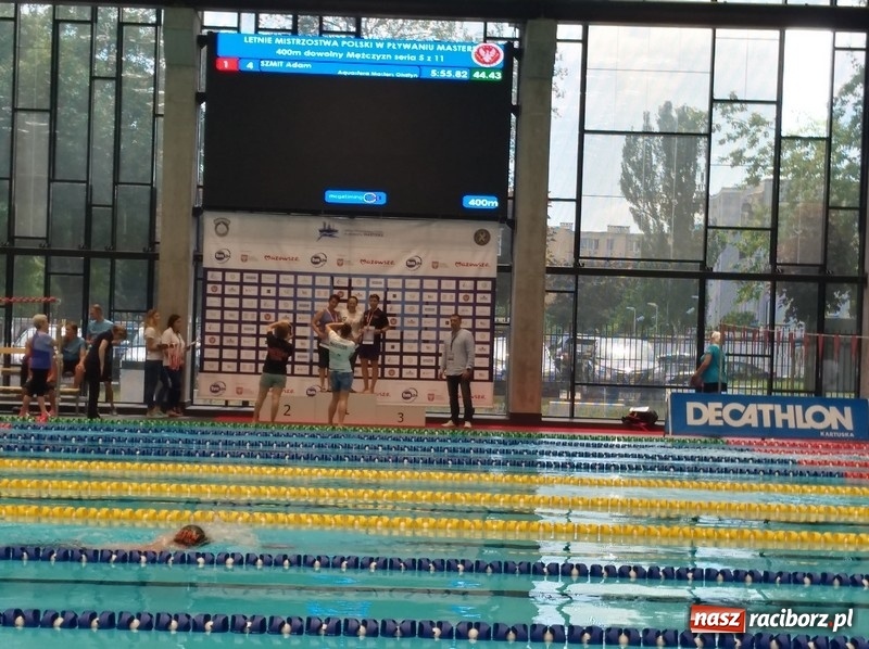 Zdjęcie w galerii na portalu naszraciborz.pl: Pływanie. Adolf Piechula wśród najlepszych  wiadomości z regionu