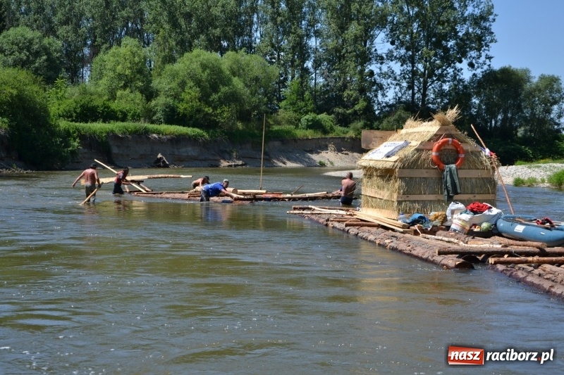 Zdjęcie w galerii na portalu naszraciborz.pl: Flisacy na Meandrach Odry w Chałupkach  wiadomości z regionu