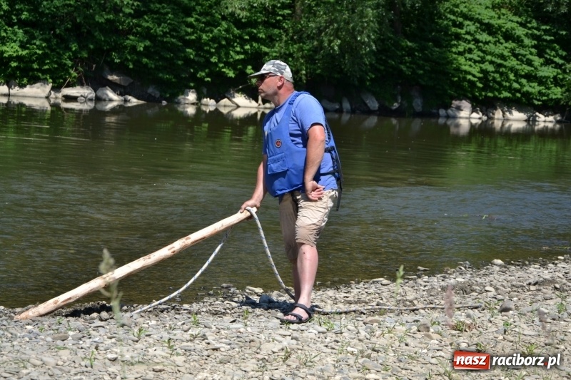 Zdjęcie w galerii na portalu naszraciborz.pl: Flisacy na Meandrach Odry w Chałupkach  wiadomości z regionu
