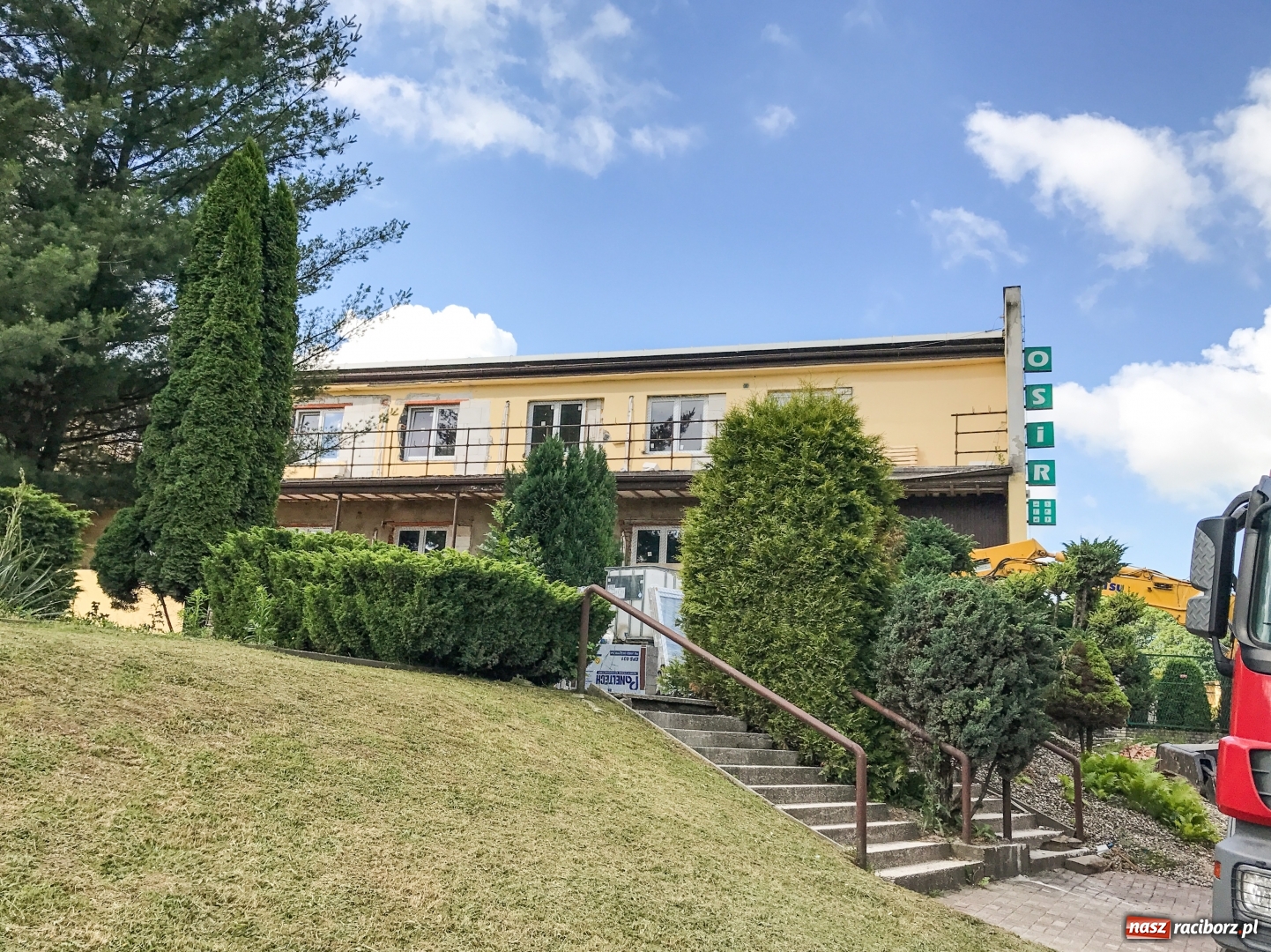 Zdjęcie w galerii na portalu naszraciborz.pl: Dom sportowca na Ostrogu ma dzierżawcę. Ruszyły prace remontowe  wiadomości z regionu