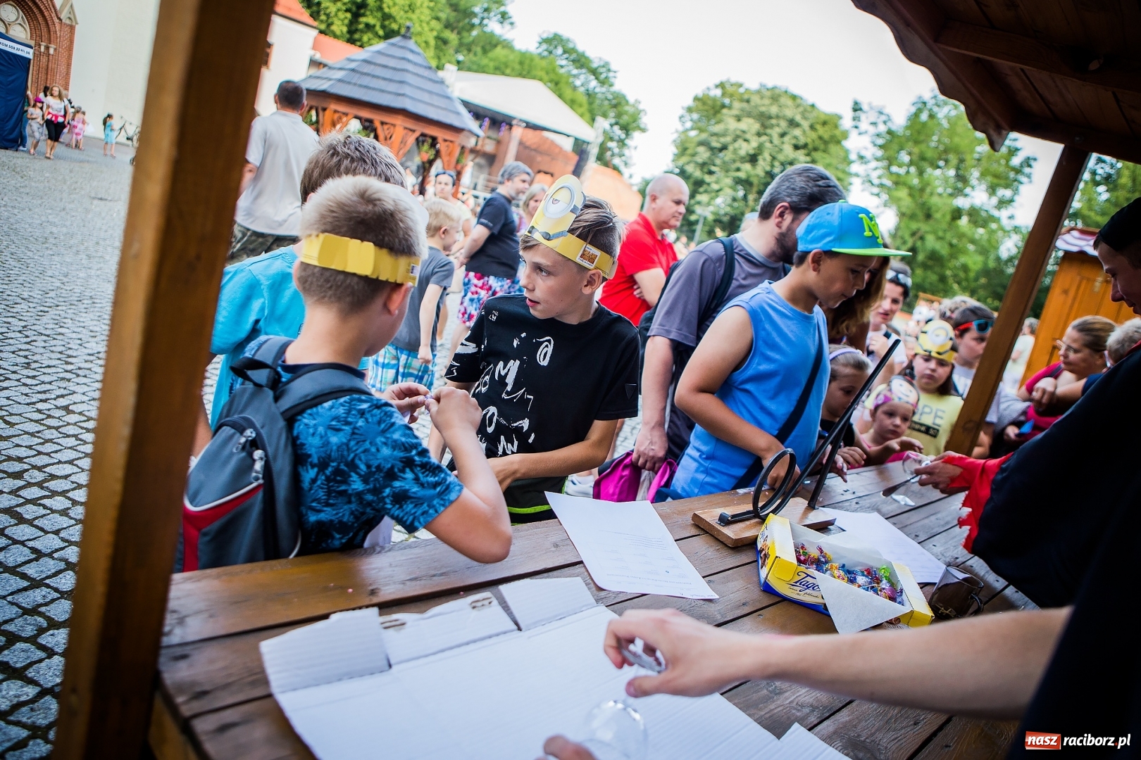 Zdjęcie w galerii na portalu naszraciborz.pl: Zamkowa Noc z Duchami na powitanie wakacji  wiadomości z regionu