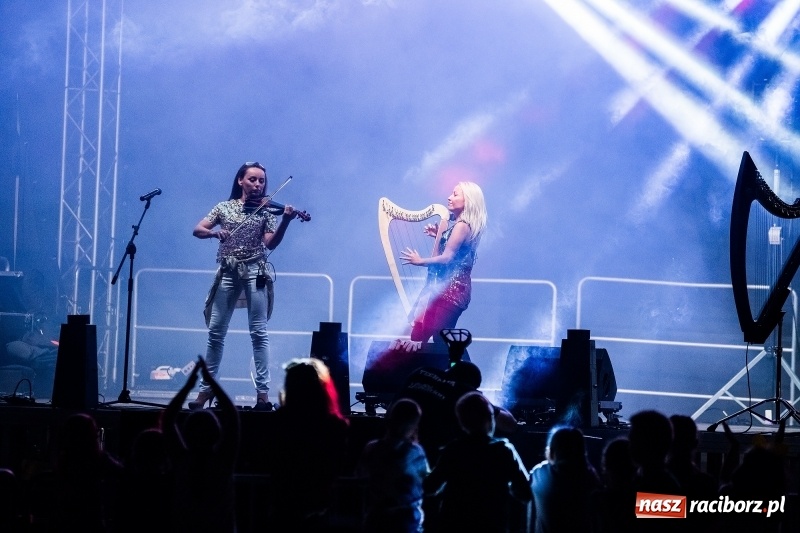 Zdjęcie w galerii na portalu naszraciborz.pl: Laserowe show na zamku piastowskim w Raciborzu  wiadomości z regionu