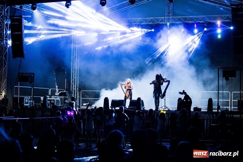 Zdjęcie w galerii na portalu naszraciborz.pl: Laserowe show na zamku piastowskim w Raciborzu  wiadomości z regionu