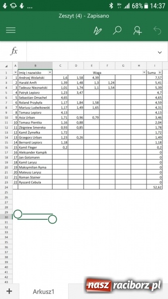 Zdjęcie w galerii na portalu naszraciborz.pl: Zawody wędkarskie na stawie w Krowiarkach. Do wygrania... dziennikarskie krzesło  wiadomości z regionu
