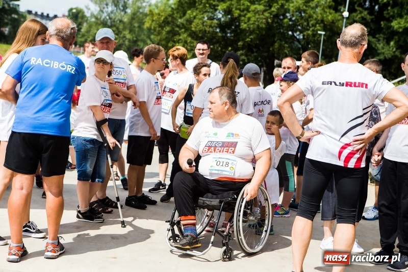 Zdjęcie w galerii na portalu naszraciborz.pl: II Raciborski Bieg Bez Barier już za nami wiadomości z regionu