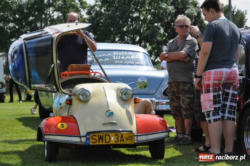 Zdjęcie w galerii na portalu naszraciborz.pl: Messerschmitt K-200 i inne cuda motoryzacji na zlocie pojazdów zabytkowych w Zabełkowie  wiadomości z regionu