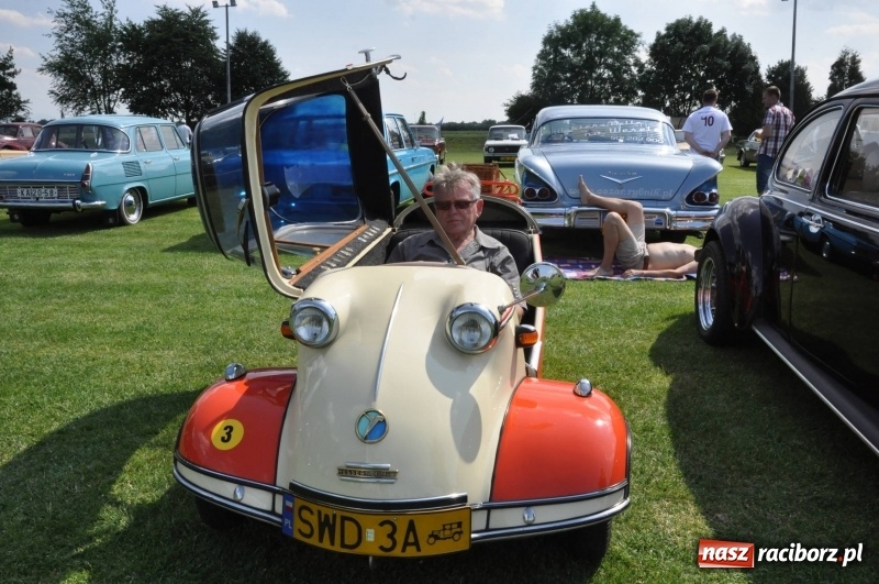 Zdjęcie w galerii na portalu naszraciborz.pl: Messerschmitt K-200 i inne cuda motoryzacji na zlocie pojazdów zabytkowych w Zabełkowie  wiadomości z regionu