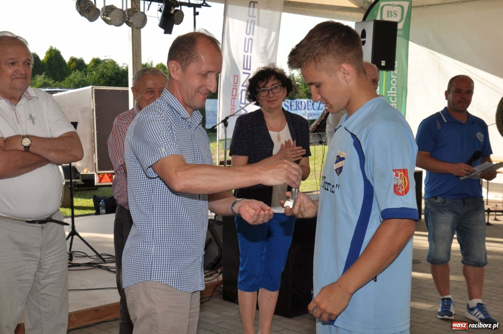 Zdjęcie w galerii na portalu naszraciborz.pl: Turniej Piłki Nożnej o Puchar Prezydenta Miasta na 110 lat LKS 07 Markowice. Gośćmi Piechniczek i Kostka wiadomości z regionu