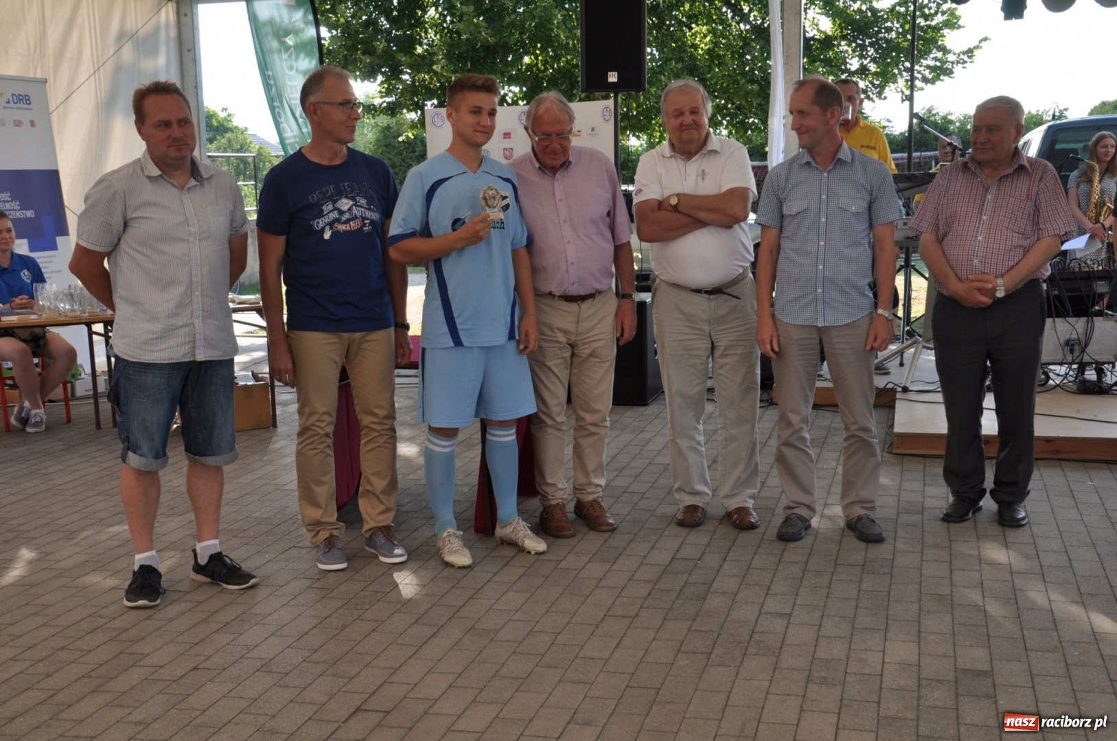 Zdjęcie w galerii na portalu naszraciborz.pl: Turniej Piłki Nożnej o Puchar Prezydenta Miasta na 110 lat LKS 07 Markowice. Gośćmi Piechniczek i Kostka wiadomości z regionu