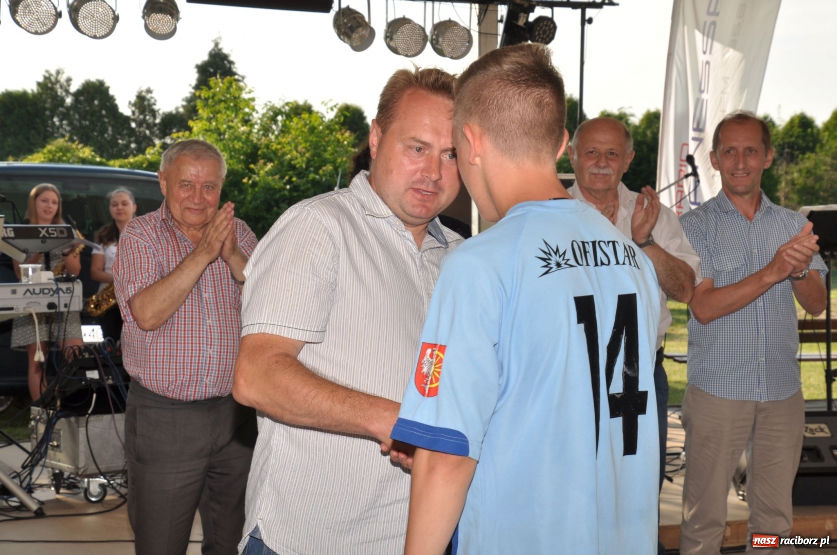 Zdjęcie w galerii na portalu naszraciborz.pl: Turniej Piłki Nożnej o Puchar Prezydenta Miasta na 110 lat LKS 07 Markowice. Gośćmi Piechniczek i Kostka wiadomości z regionu